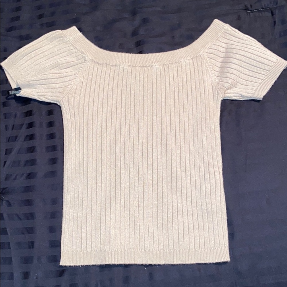 Forever 21 Off the Shoulder Crop Top